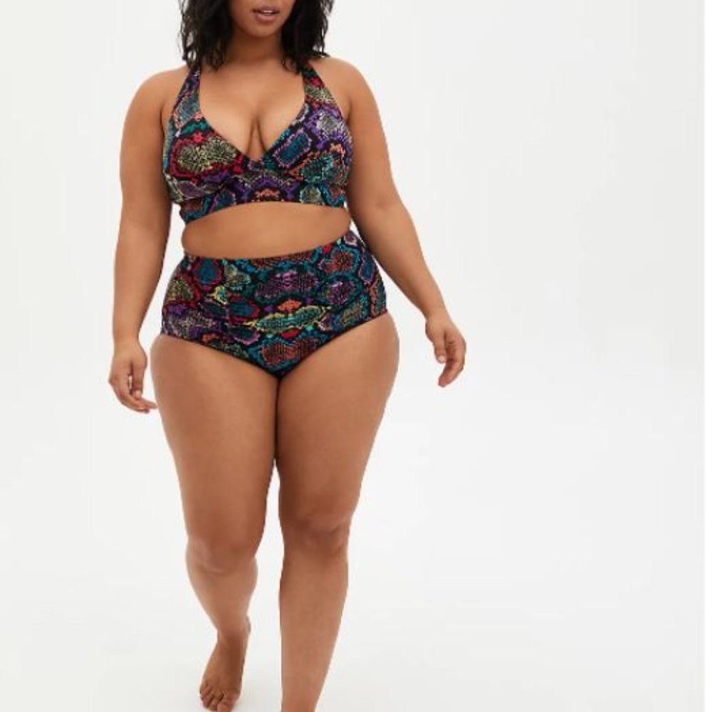 Snake skin Two-piece Bathing Suit